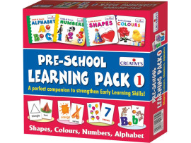 Creative's Pre-School Learning Pack 1 Shapes, Colours, Numbers And Alphabet (Multi-Color)